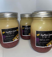 Load image into Gallery viewer, Organic Flavored "Two Tone" Sea Moss Gel