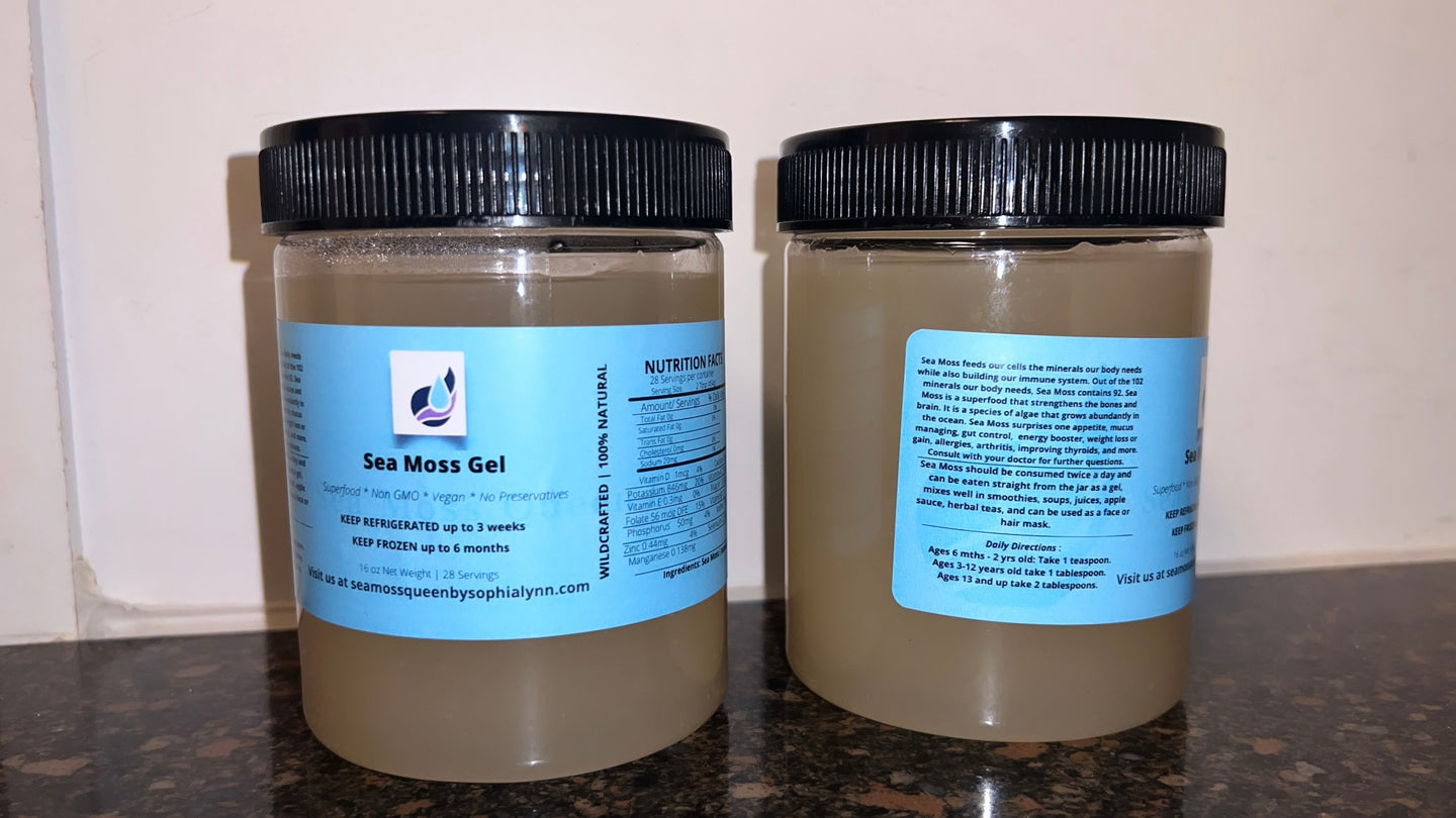 Sea Moss Gel - All Natural Irish