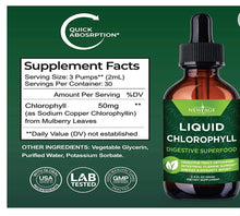 Load image into Gallery viewer, Chlorophyll Liquid Drops
