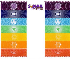 7 Chakras Meditation Mat