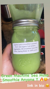 All Natural Sea Moss Smoothie