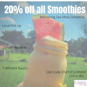 All Natural Sea Moss Smoothie