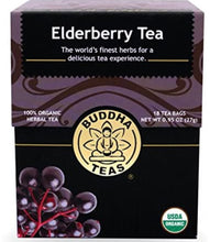 Load image into Gallery viewer, Elderberry Organic Tea Bag Herbs
